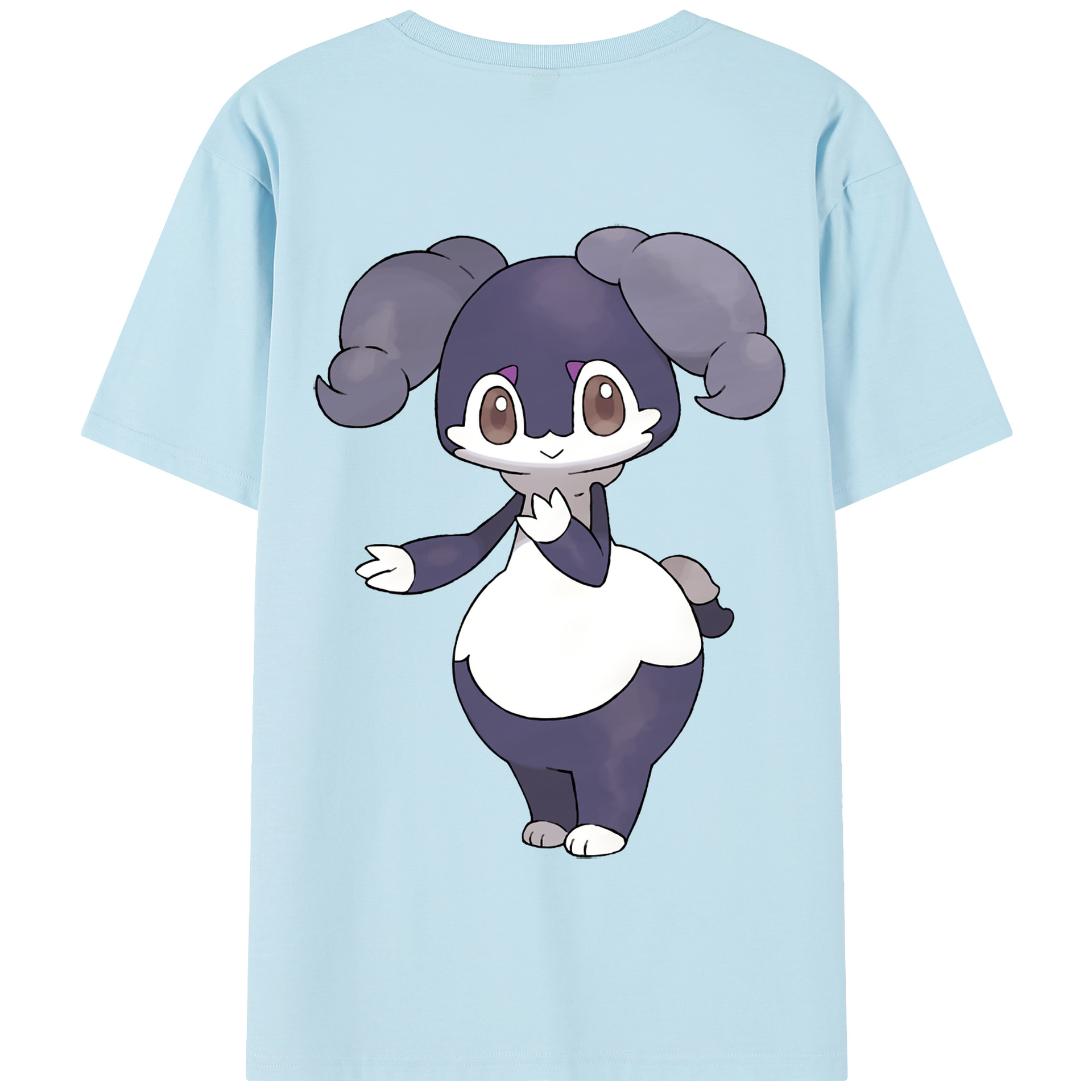 （画像用） ポケットモンスター Pokémon 綿100％半袖Tシャツ（背面プリント）